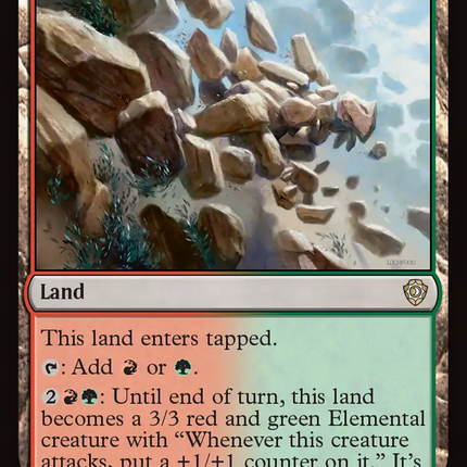 Raging Ravine [Lorwyn Eclipsed Commander]