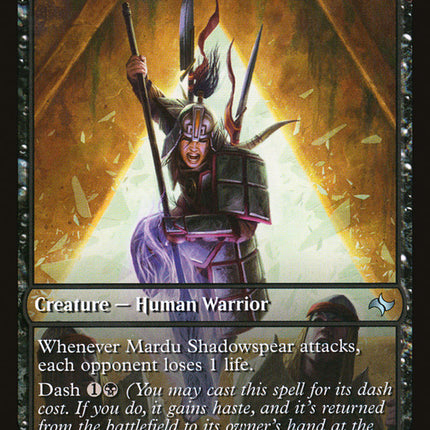 Mardu Shadowspear (Game Day) [Fate Reforged Promos]