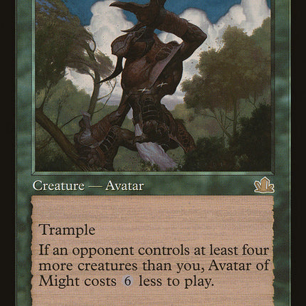 Avatar of Might [Prophecy]