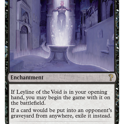 Leyline of the Void (White Border) [Mystery Booster 2]