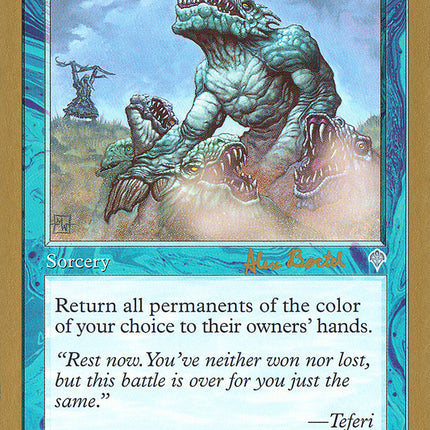 Wash Out (Alex Borteh) (SB) [World Championship Decks 2001]