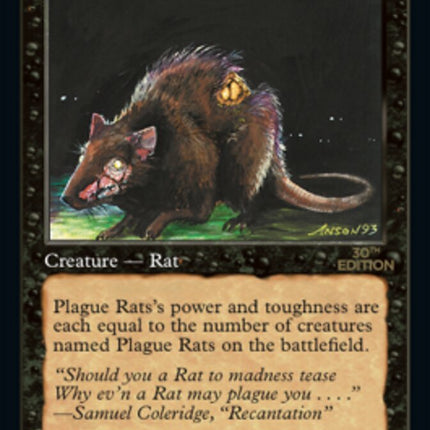 Plague Rats (Retro) [30th Anniversary Edition]