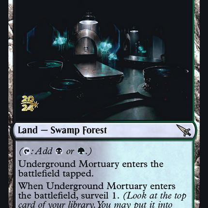 Underground Mortuary [Murders at Karlov Manor Prerelease Promos]