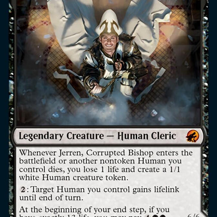 Jerren, Corrupted Bishop // Ormendahl, the Corrupted [Innistrad: Midnight Hunt]