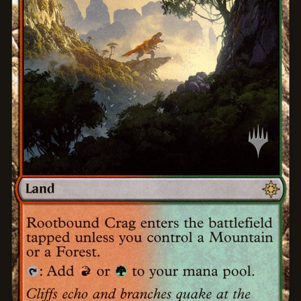 Rootbound Crag (Promo Pack) [Ixalan Promos]