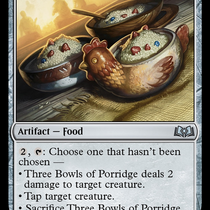 Three Bowls of Porridge [Wilds of Eldraine]
