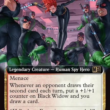 Black Widow, Agile Avenger (Extended Art) [Marvel Super Heroes Commander]