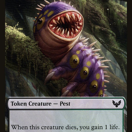 Pest (005) // Blood (017) Double-Sided Token [Challenger Decks 2022 Tokens]