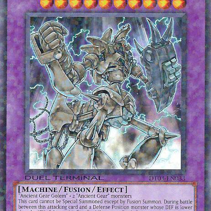 Ultimate Ancient Gear Golem [DT03-EN033] Common