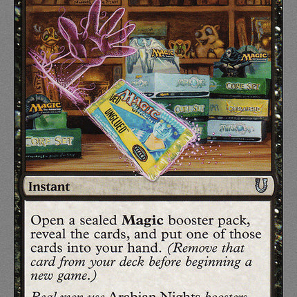 Booster Tutor [Unhinged]