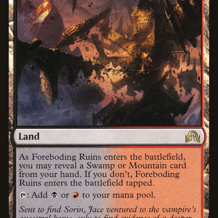 Foreboding Ruins [Shadows over Innistrad]