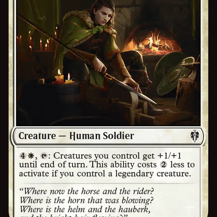 Esquire of the King [The Hobbit: Eternal-Legal]