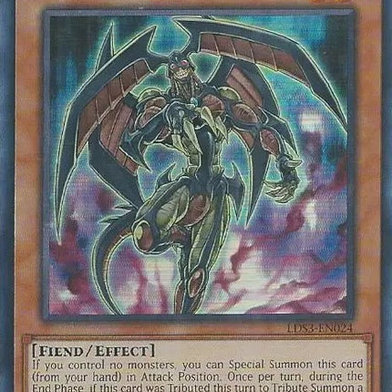 Evil HERO Infernal Prodigy (Red) [LDS3-EN024] Ultra Rare