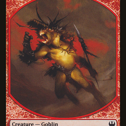 Goblin Token [Duel Decks: Knights vs. Dragons Tokens]