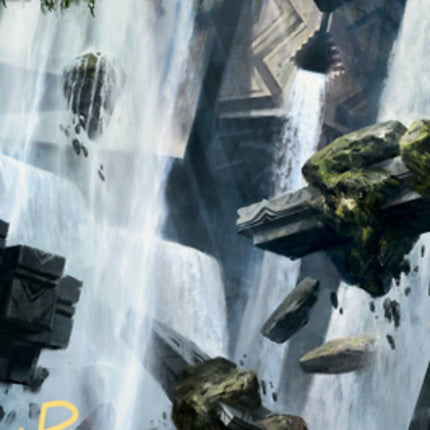 Island 1 Art Card (Gold-Stamped Signature) [Zendikar Rising Art Series]