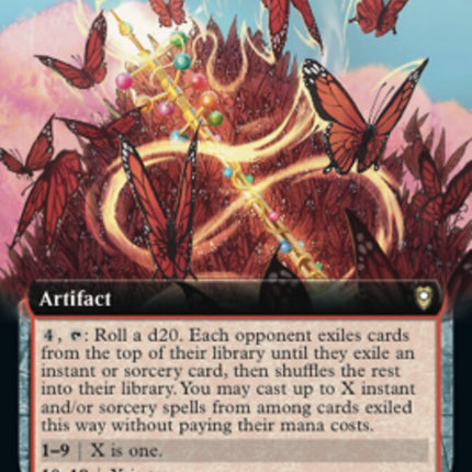 Wand of Wonder (Extended Art) [Commander Legends: Battle for Baldur's Gate]