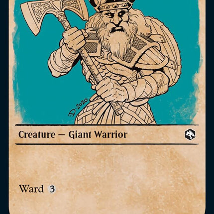 Rimeshield Frost Giant (Showcase) [Dungeons & Dragons: Adventures in the Forgotten Realms]