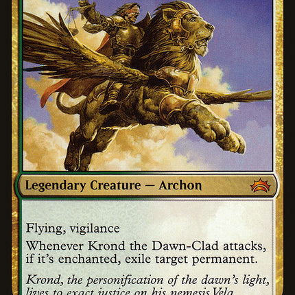 Krond the Dawn-Clad [Planechase Anthology]