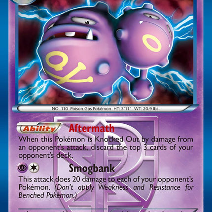 Weezing (58/135) (Theme Deck Exclusive) [Black & White: Plasma Storm]