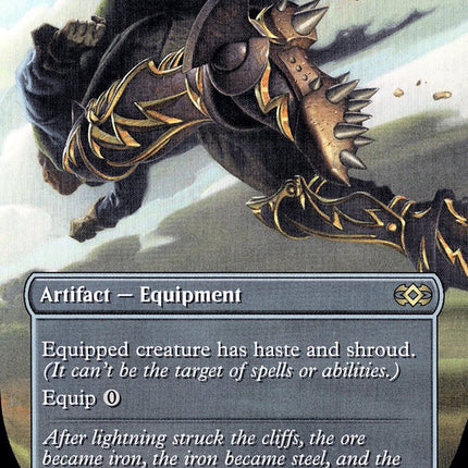 Lightning Greaves (Toppers) [Double Masters]