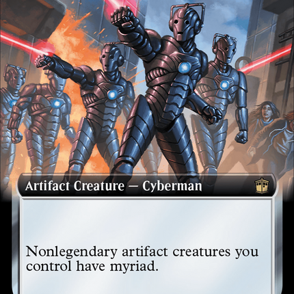 Cybermen Squadron (Extended Art) (Surge Foil) [Doctor Who]