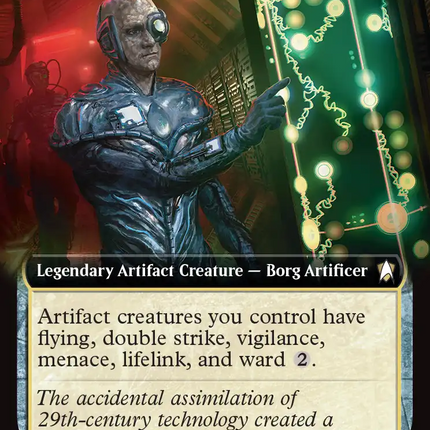 One, Borg Evolved (Extended Art) [Star Trek Commander]