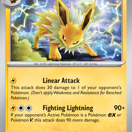 Jolteon (135/165) [Scarlet & Violet 151]