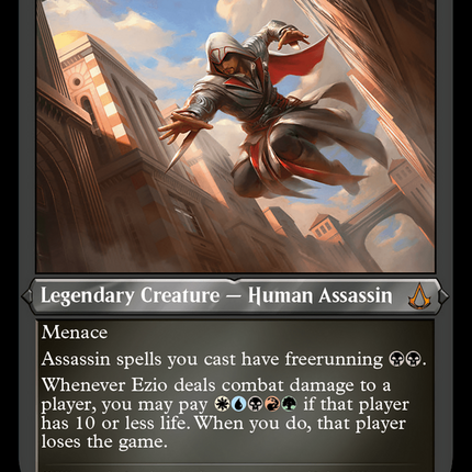 Ezio Auditore da Firenze (Foil Etched) [Assassin's Creed]