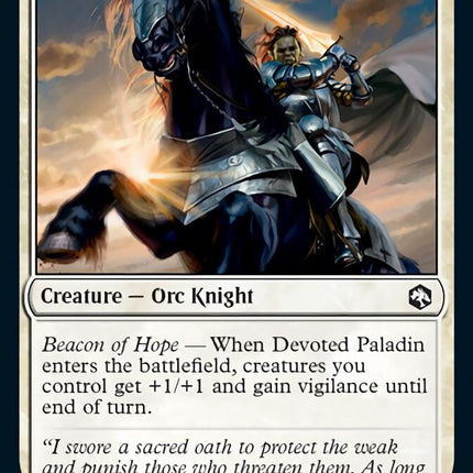 Devoted Paladin [Dungeons & Dragons: Adventures in the Forgotten Realms]