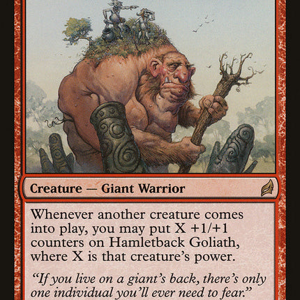 Hamletback Goliath [Lorwyn]