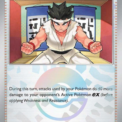 Black Belt's Training (096/131) (Poke Ball Pattern) [Scarlet & Violet: Prismatic Evolutions]