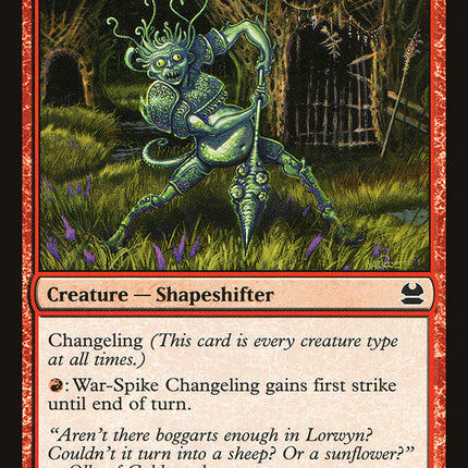 War-Spike Changeling [Modern Masters]