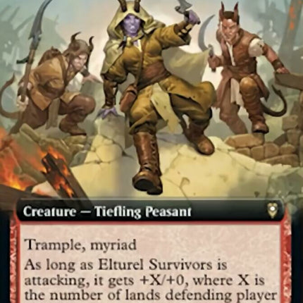 Elturel Survivors (Extended Art) [Commander Legends: Battle for Baldur's Gate]