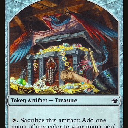 Pirate // Treasure Double-Sided Token [Friday Night Magic 2017]