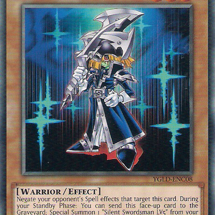 Silent Swordsman LV3 [YGLD-ENC08] Common