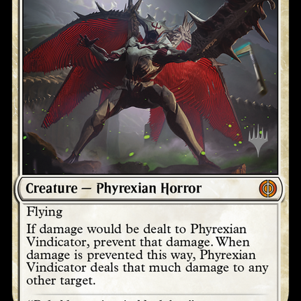 Phyrexian Vindicator (Promo Pack) [Phyrexia: All Will Be One Promos]