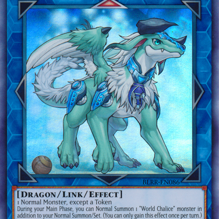 Imduk the World Chalice Dragon [BLRR-EN086] Ultra Rare