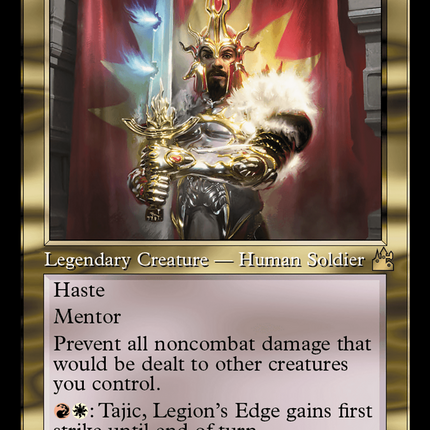 Tajic, Legion's Edge (Retro Frame) [Ravnica Remastered]