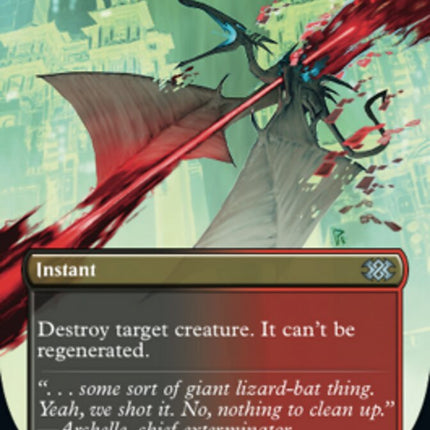 Terminate (Borderless Alternate Art) [Double Masters 2022]