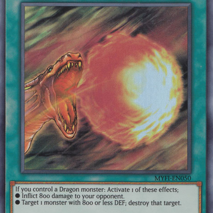 Dragon's Gunfire [MYFI-EN050] Super Rare