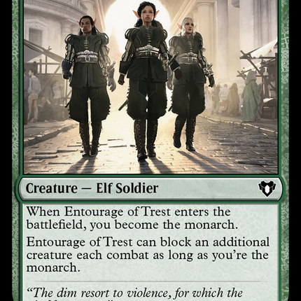 Entourage of Trest [Commander Masters]