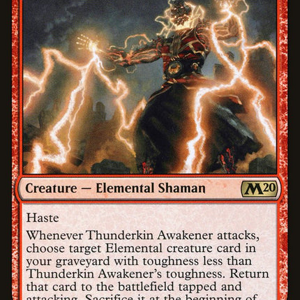 Thunderkin Awakener [Core Set 2020]