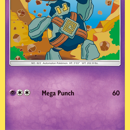 Golett (43/73) [Sun & Moon: Shining Legends]