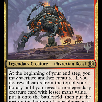 Kethek, Crucible Goliath (Promo Pack) [Phyrexia: All Will Be One Promos]