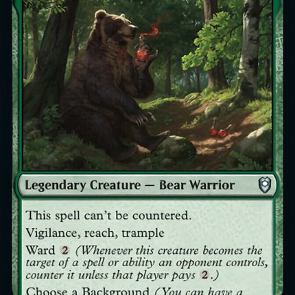 Wilson, Refined Grizzly [Commander Legends: Battle for Baldur's Gate]