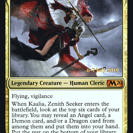 Kaalia, Zenith Seeker [Core Set 2020 Prerelease Promos]
