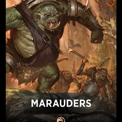 Marauders Theme Card [The Lord of the Rings: Tales of Middle-Earth Tokens]