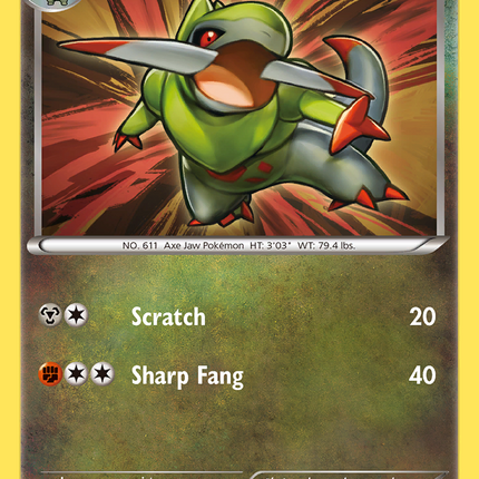 Fraxure (15/20) [Black & White: Dragon Vault]