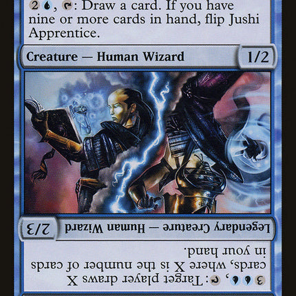 Jushi Apprentice // Tomoya the Revealer [Champions of Kamigawa]