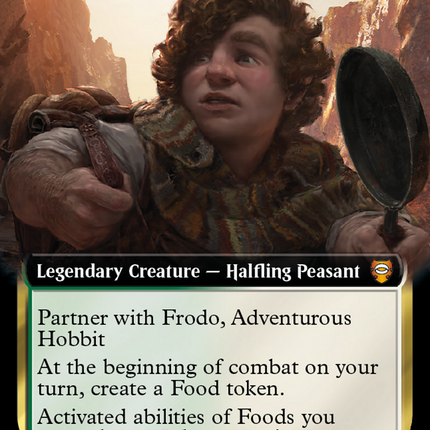 Sam, Loyal Attendant (Extended Art) [The Lord of the Rings: Tales of Middle-Earth Commander]